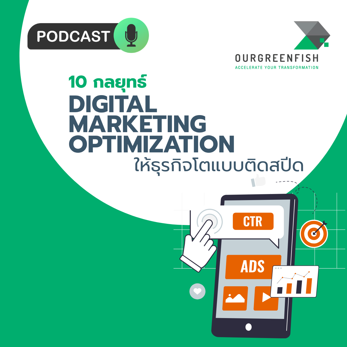 10 กลยุทธ์ Digital Marketing Optimization ให้ธุรกิจโตแบบติดสปีด l EP 121