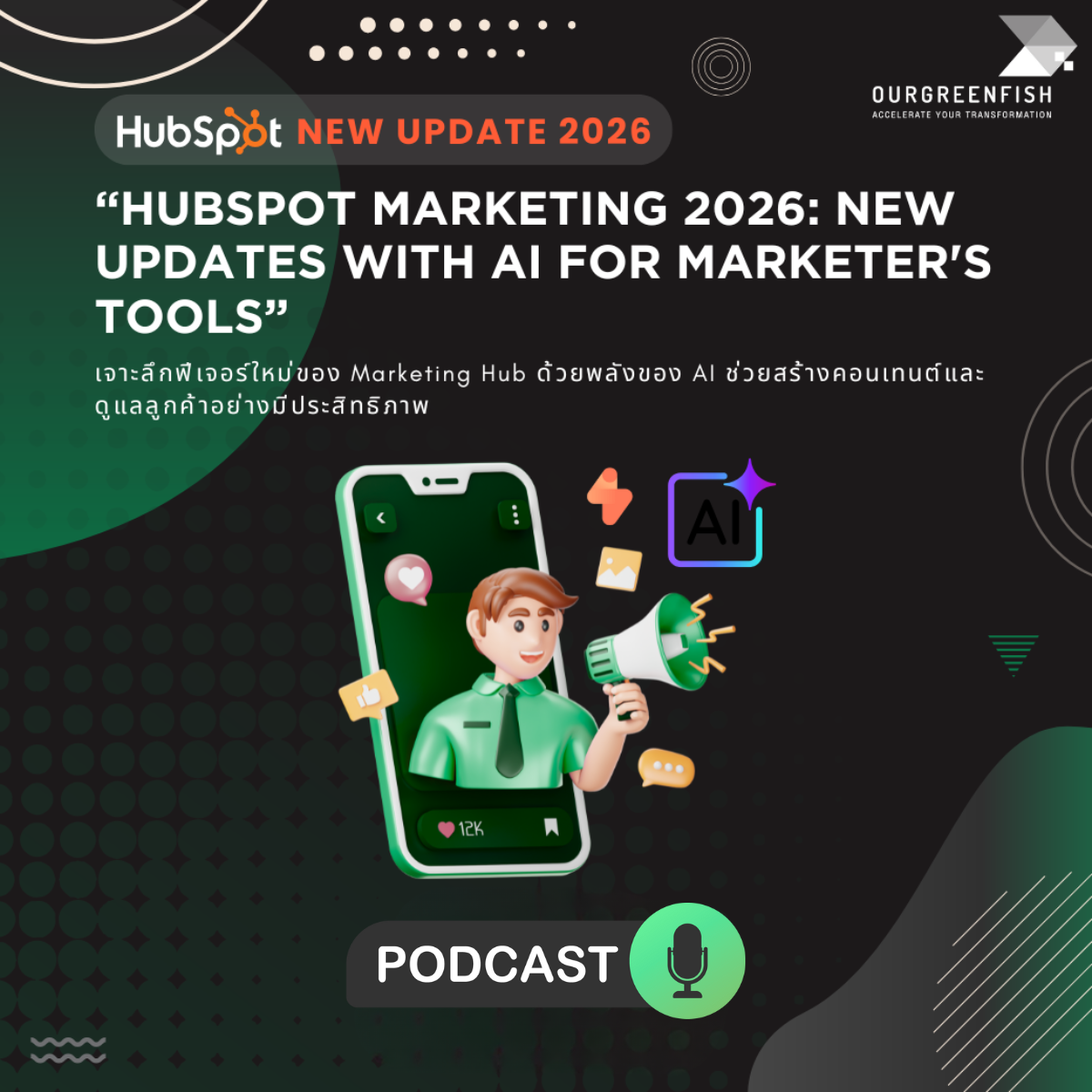 HubSpot Marketing 2026 : อัปเดตใหม่สำหรับเครื่องมือการตลาดด้วย AI l EP 71
