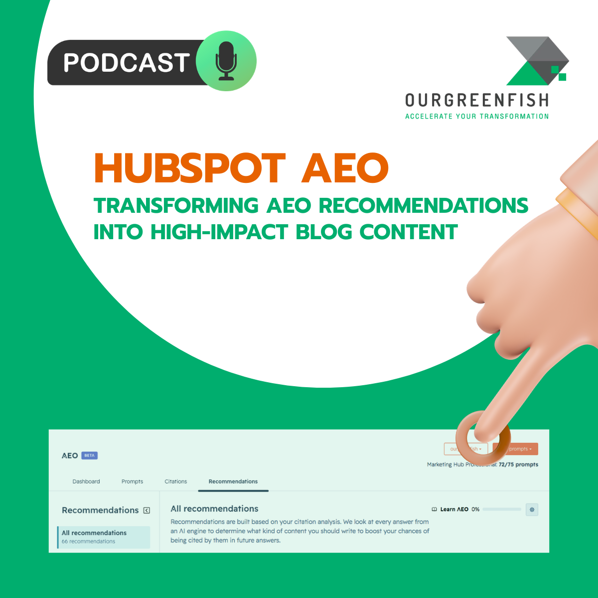 HubSpot AEO: Transforming AEO Recommendations into High-Impact Blog Content l The Business Mind Ep.108