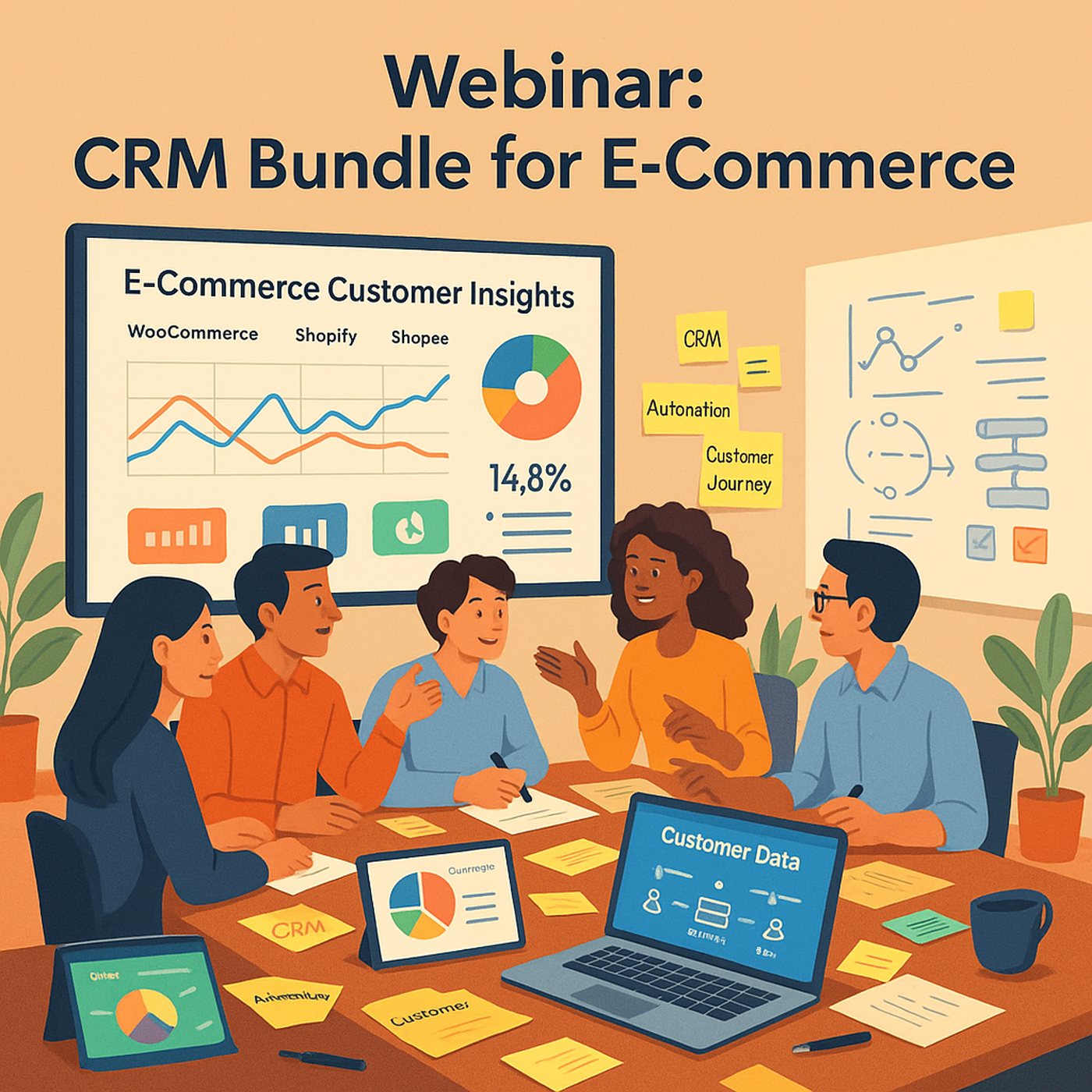 EP 31 l Webinar: มัดรวม CRM สำหรับ E-Commerce
